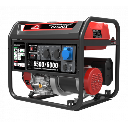 Бензиновый генератор SUNREKA G6500X