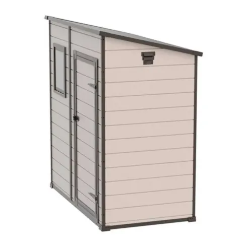 Хозблок садовый Keter Manor Pent 6x4 бежевый