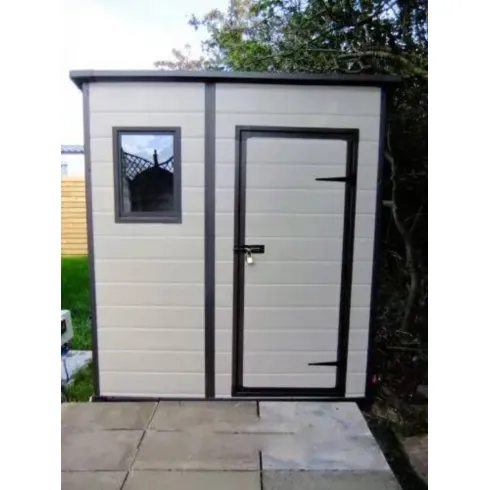 Хозблок садовый Keter Manor Pent 6x4 бежевый