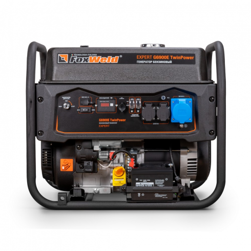 Генератор бензиновый Foxweld Expert G6900E TwinPower