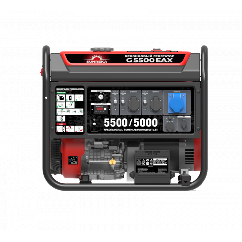 Бензиновый генератор SUNREKA G5500EAX