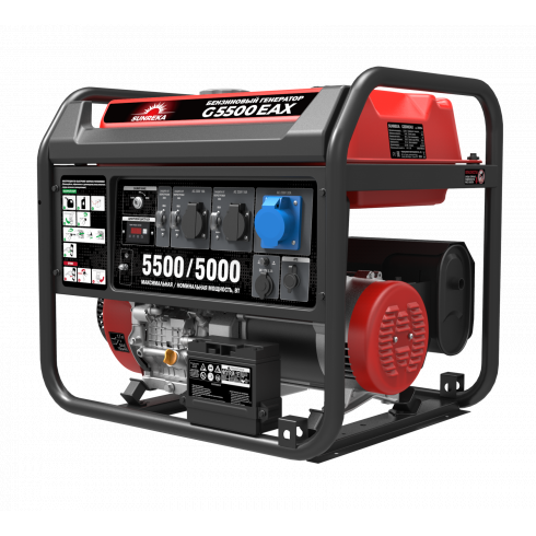 Бензиновый генератор SUNREKA G5500EAX