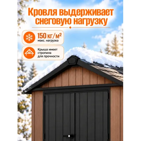 Хозблок садовый Keter NewtonPlus 757/775
