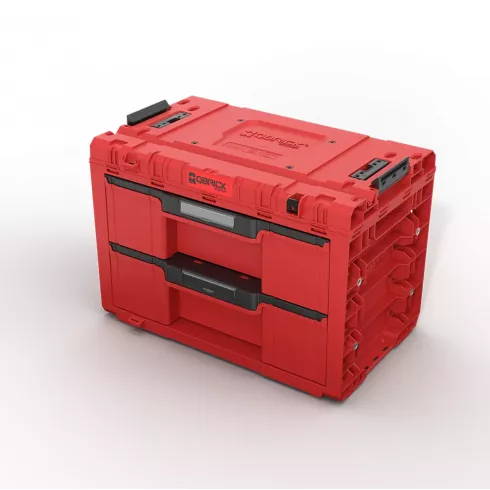 Ящик для инструментов Qbrick System Prime Drawer 2 Toolbox Expert Red Ultra HD Custom