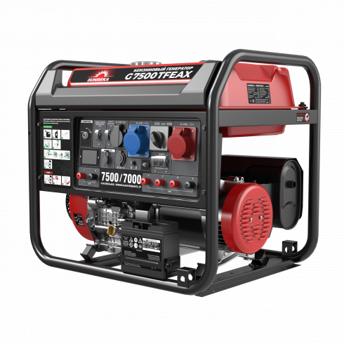 Бензиновый генератор SUNREKA G7500TFEAX