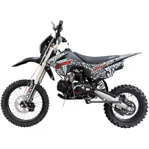 Питбайк BSE EX 14/12 Max13 (белый/красный)