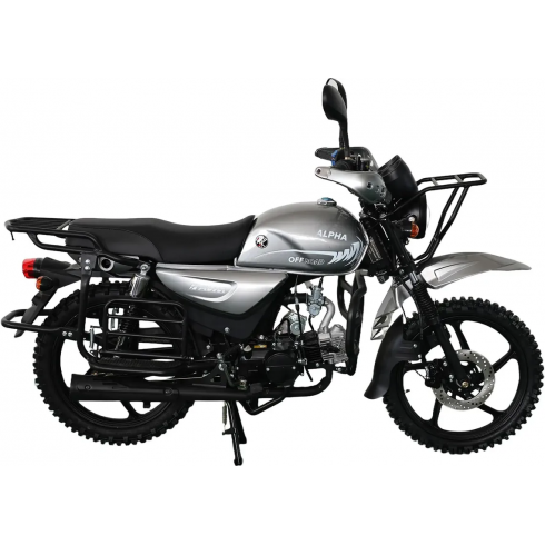 Мопед AVM Alpha OFFROAD (серый)