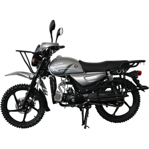 Мопед AVM Alpha OFFROAD (серый)