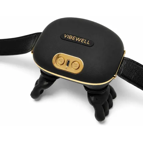 Массажер для шеи и плеч VibeWell P-054 (черный)
