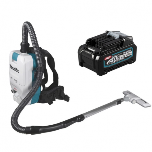 Пылесос аккумуляторный Makita XGT VC008GZ09 + Акб. Makita XGT BL4040 (632N72-7)