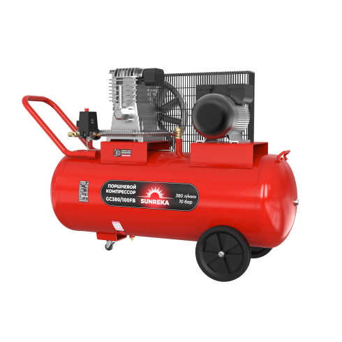 Компрессор поршневой SUNREKA GC380/100FB