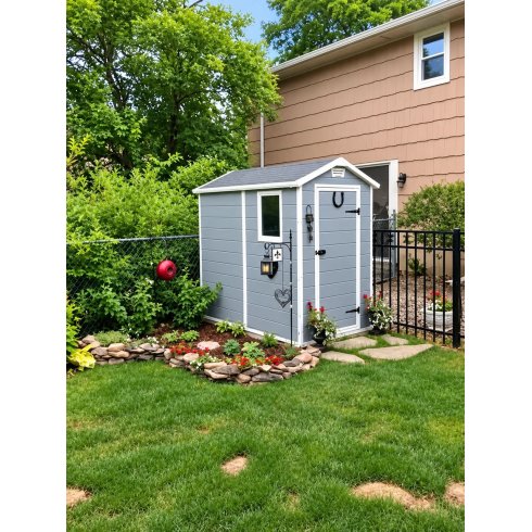 Хозблок садовый Keter Manor 4X6 230447