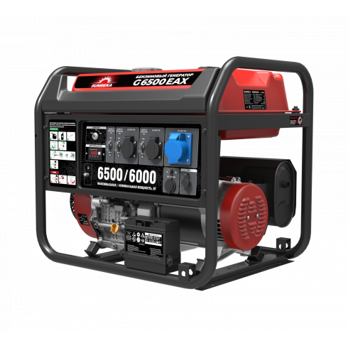 Бензиновый генератор SUNREKA G6500EAX