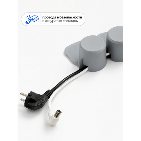 Бордюр садовый Prosperplast Palisada Ogrodowa IPAL7-S443 (4,05 м, серый)