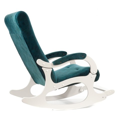 Кресло-качалка Бастион 4-2 (Goya teal/White)