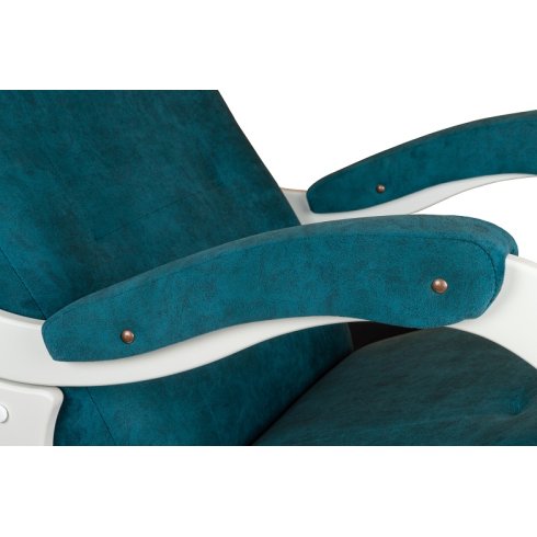 Кресло-качалка Бастион 4-2 (Goya teal/White)