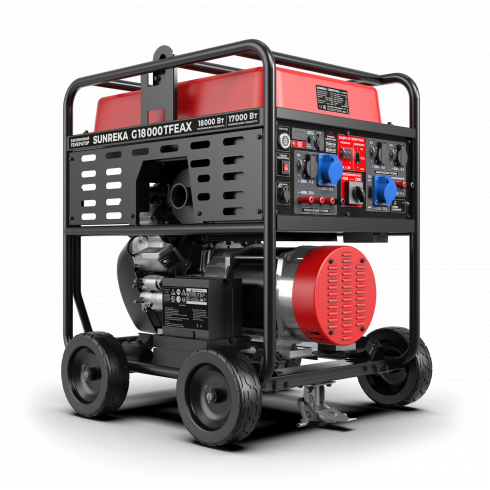 Бензиновый генератор SUNREKA G18000TFEAX