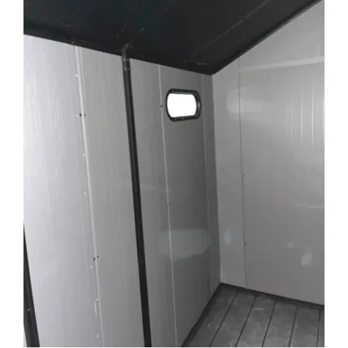 Хозяйственный блок Springhouse Smart Country 8х8 (черный/светло-серый)