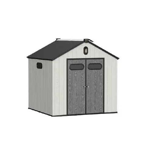 Хозяйственный блок Springhouse Smart Country 8х8 (черный/светло-серый)