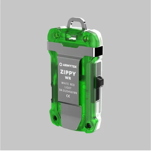 Фонарь Armytek Zippy WR USB-C Green (F11001GR)