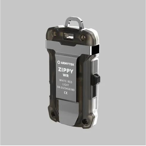 Фонарь Armytek Zippy WR USB-C Grey (F11001G)