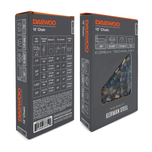 Цепь пильная Daewoo DACS 72С35