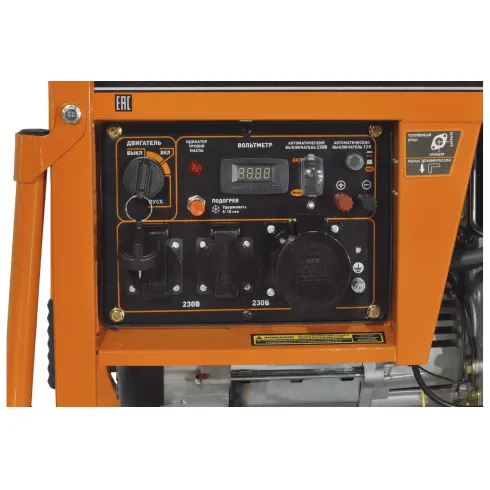 Генератор дизельный Carver PPG - 7000DE (LT-186FA)