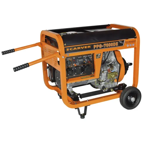 Генератор дизельный Carver PPG - 7000DE (LT-186FA)