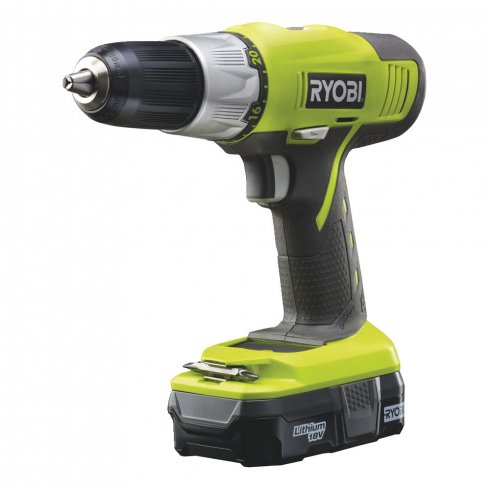Дрель-шуруповерт Ryobi R18DDP-LL13S