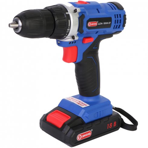 Дрель-шуруповерт Диолд ДЭА-18ЛИ-07