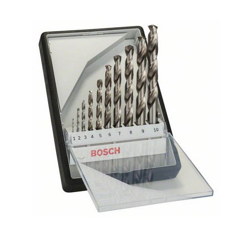 Набор сверл по металлу Bosch Robust Line HSS-G 1-10 мм (2607010535)