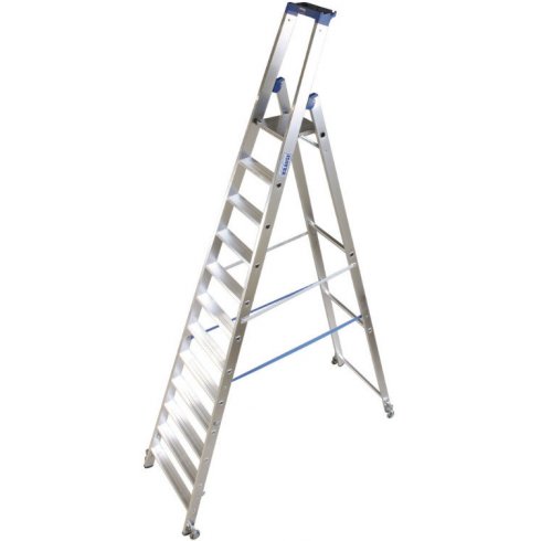 Стремянка Krause Stabilo с роликами 5 ступеней (124623)