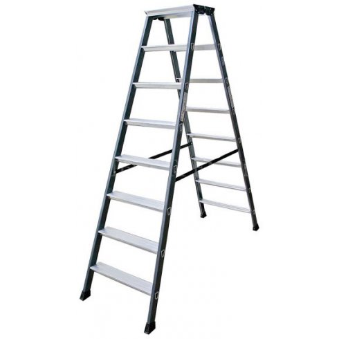 Стремянка Krause Sepro D 2x6 ступеней (125835)