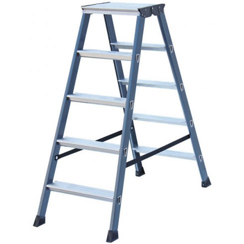 Стремянка Krause Sepro D 2x5 ступеней (125828)