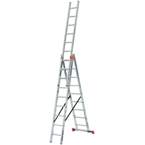 Лестница-стремянка Krause Tribilo 3x10 ступеней (129680)