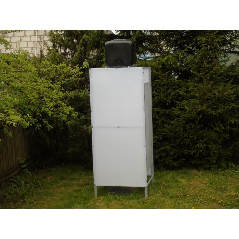 Каркас душа с баком Альтернатива 150 л без подогрева с поликарбонатом и двёркой