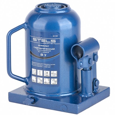 Домкрат гидравлический Stels 51118