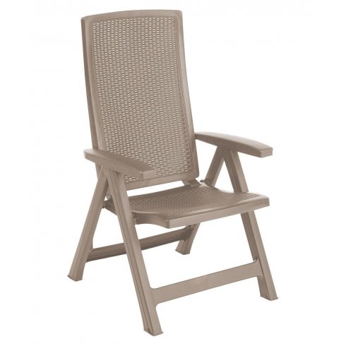 Кресло Keter Plastic Montreal (капучино) 223476