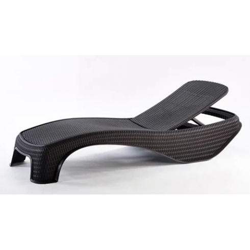 Шезлонг Keter Plastic Atlantic (коричневый) 217339