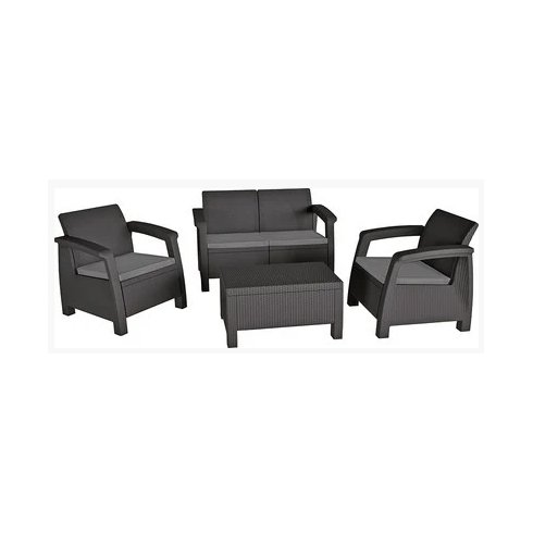 Набор мебели Keter Plastic Bahamas Set (графит) 230686