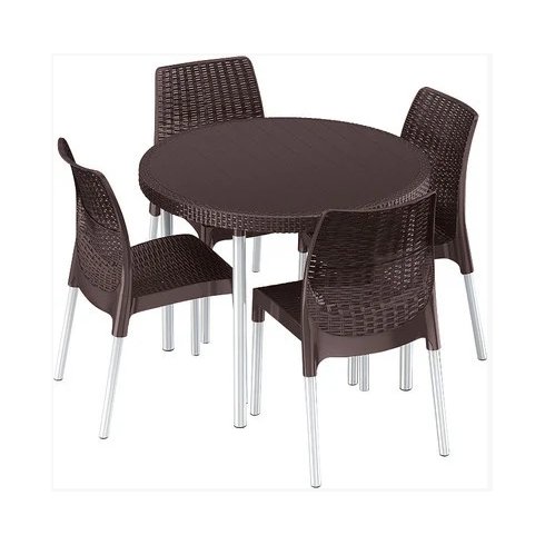 Набор мебели Keter Plastic Jersey Set (коричневый) 230679