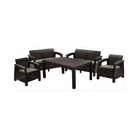 Набор мебели Keter Plastic Corfu II Fiesta (графит) 223216