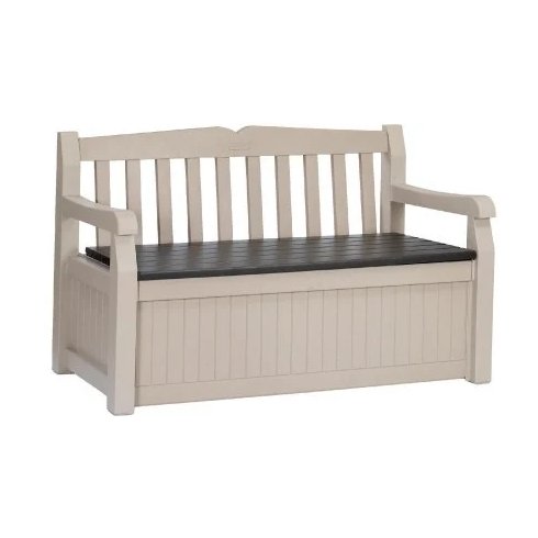 Скамья-сундук Keter Plastic Eden (бежевый/коричневый) 230398