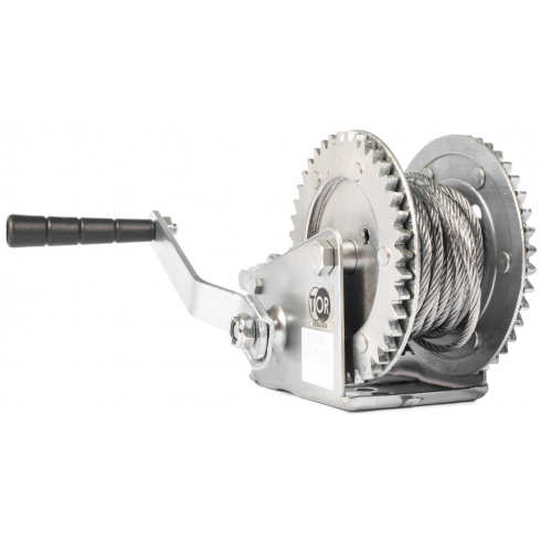 Лебедка ручная TOR ЛН-1200 (LHW) Г/П 0.5 Т (113053)