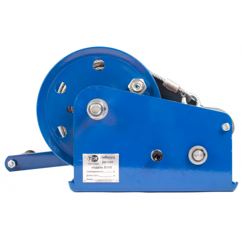 Лебедка ручная TOR ЛБ-3000 (BHW) Г/П 1.35 Т (1000388)