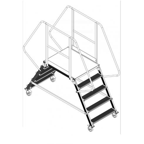 Мостик переходной Aluminum 13 60/1500/60