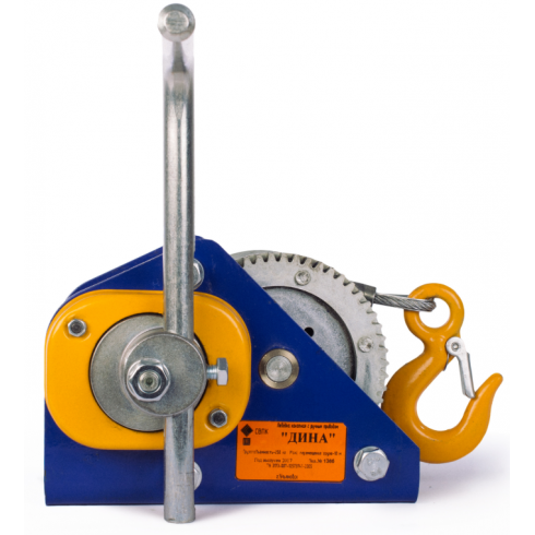 Лебедка ручная TOR Дина Г/П 250 L-10М (2501025)