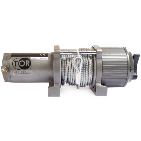 Лебедка автомобильная TOR 12 V P3500-1D (114353)
