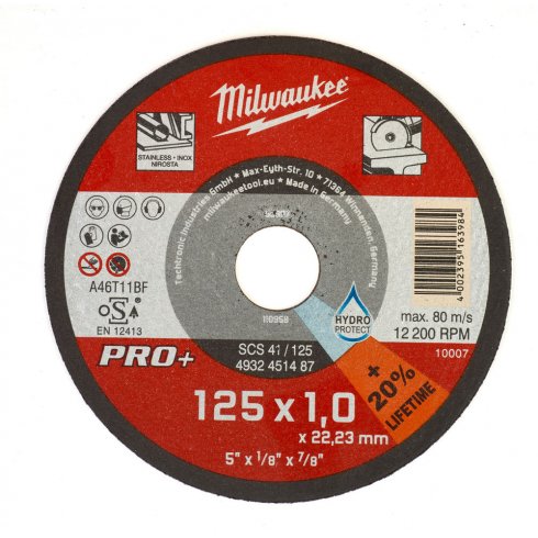 Диск отрезной по металлу Milwaukee SCS 41/125 (4932451487)