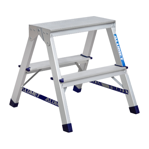 Двухсторонняя стремянка Алюмет AD7202